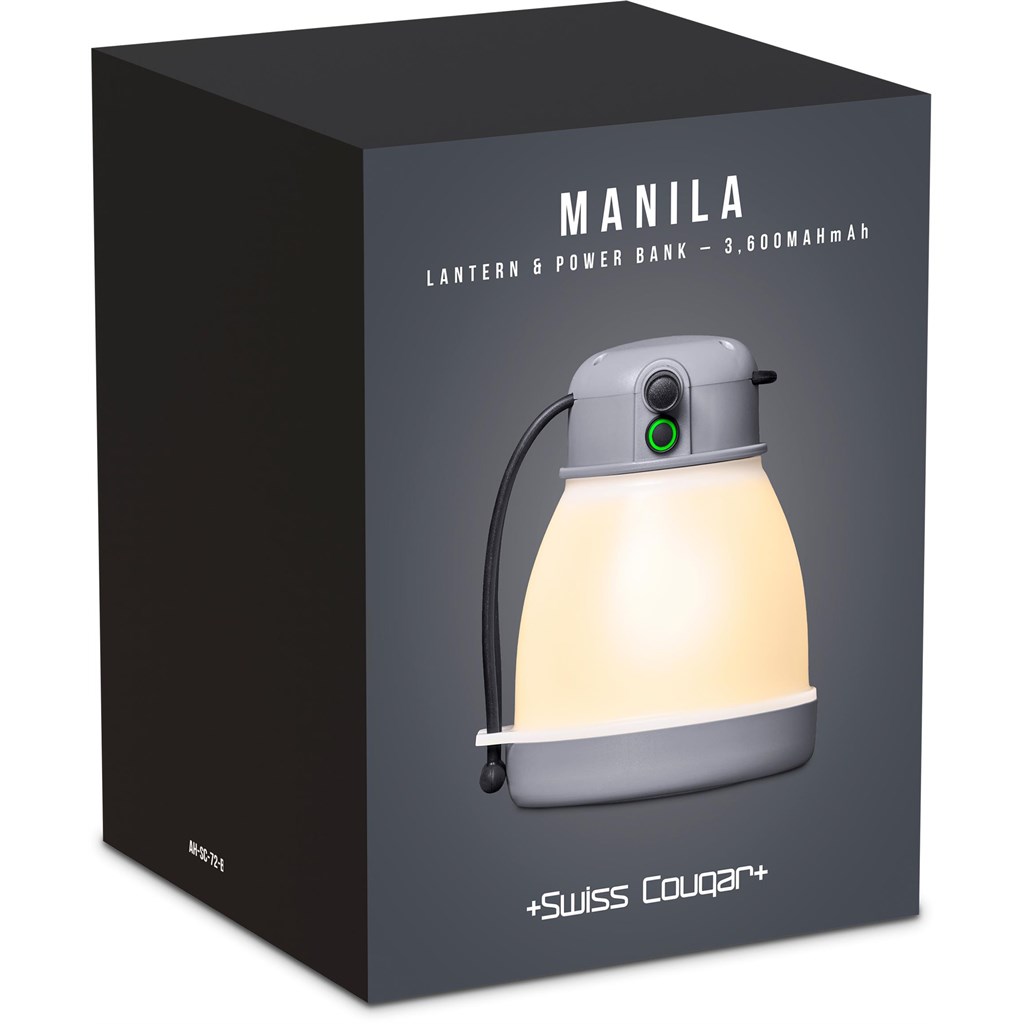Swiss Cougar Manila Lantern & Power Bank - 3,600mAh - Image 10
