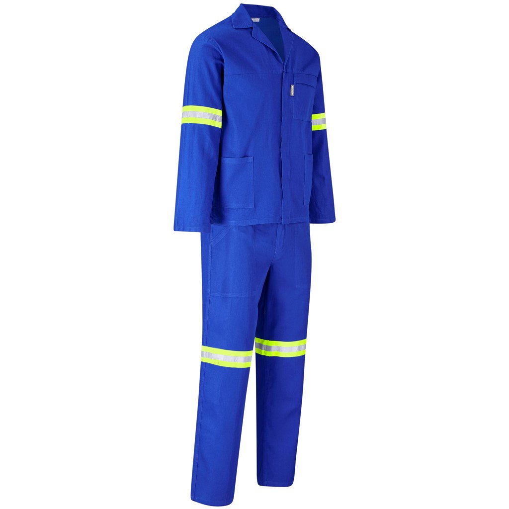 Technician 100% Cotton Conti Suit - Reflective Arms & Legs - Yellow Tape - Image 16