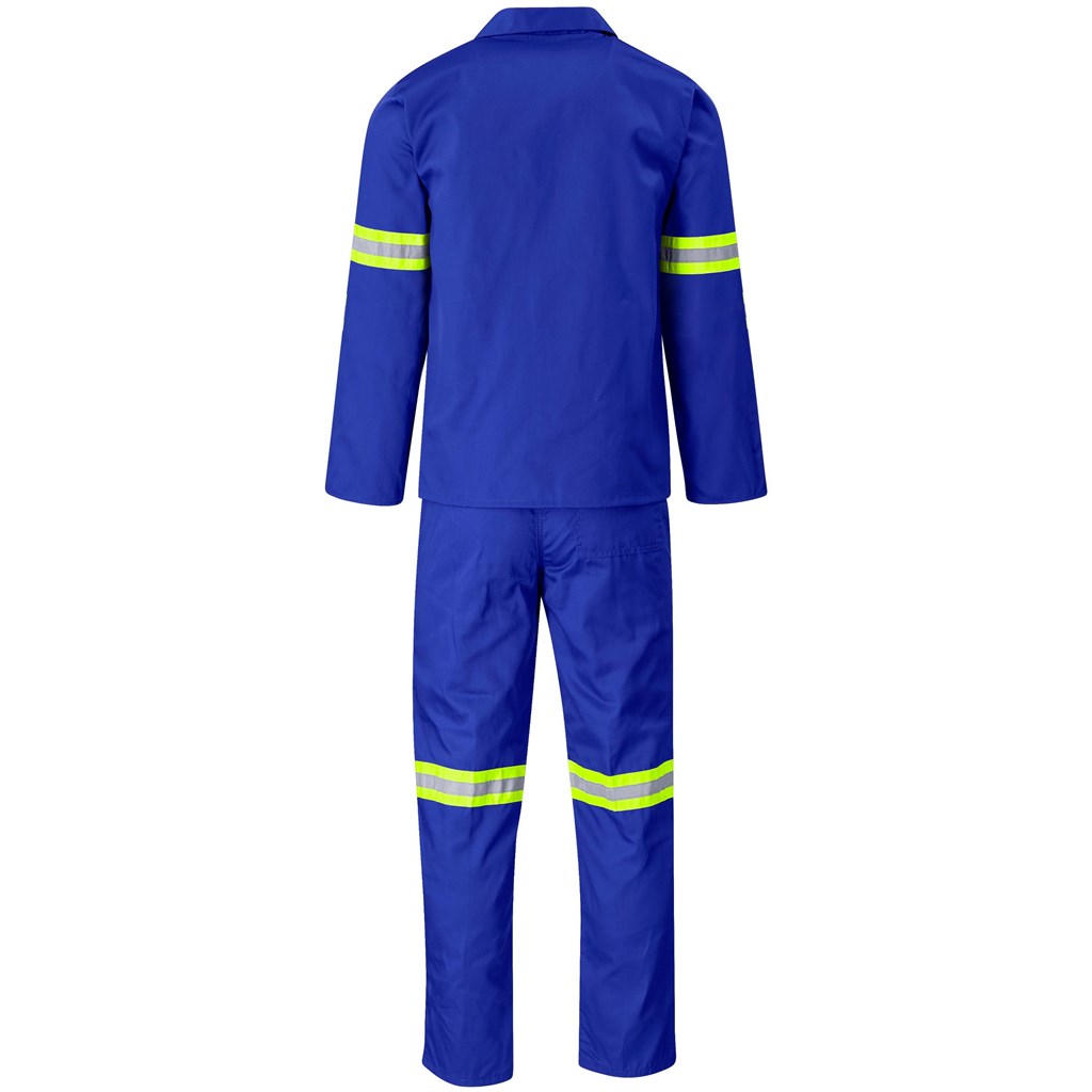 Trade Polycotton Conti Suit - Reflective Arms & Legs - Yellow Taped - Image 18