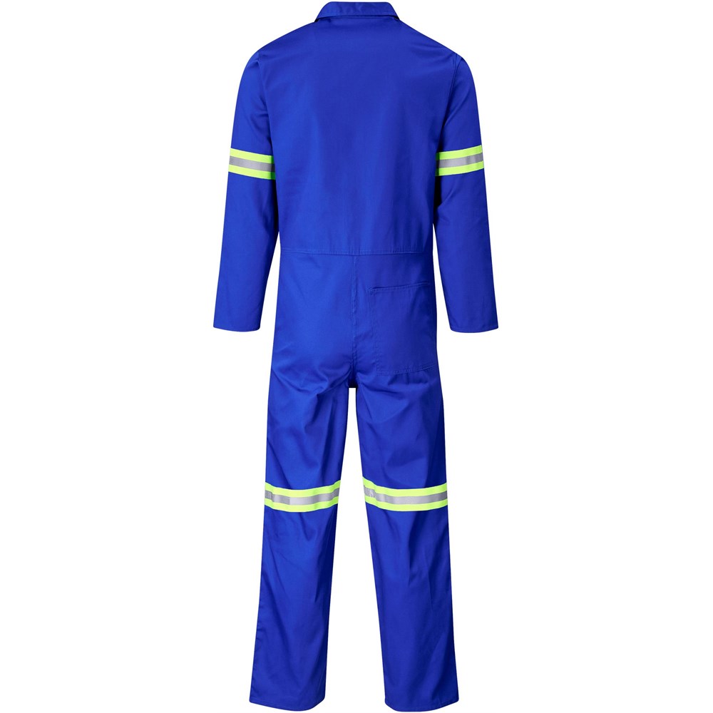Safety Polycotton Boiler Suit - Reflective Arms & Legs - Yellow Tape - Image 11