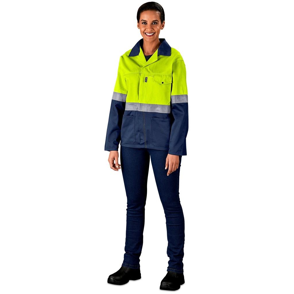 Traffic Premium Two-Tone Hi-Viz Reflective Jacket - Image 24