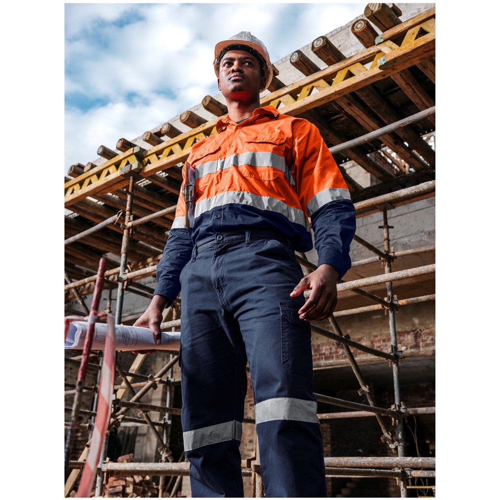 Access Vented Two-Tone Reflective Work Shirt - Image 8