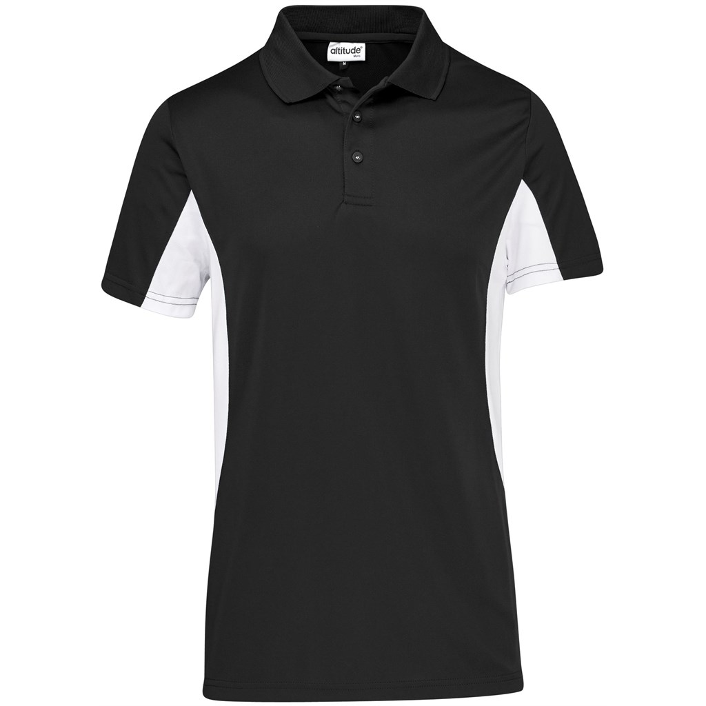 Kids Championship Golf Shirt - Black - Image 2