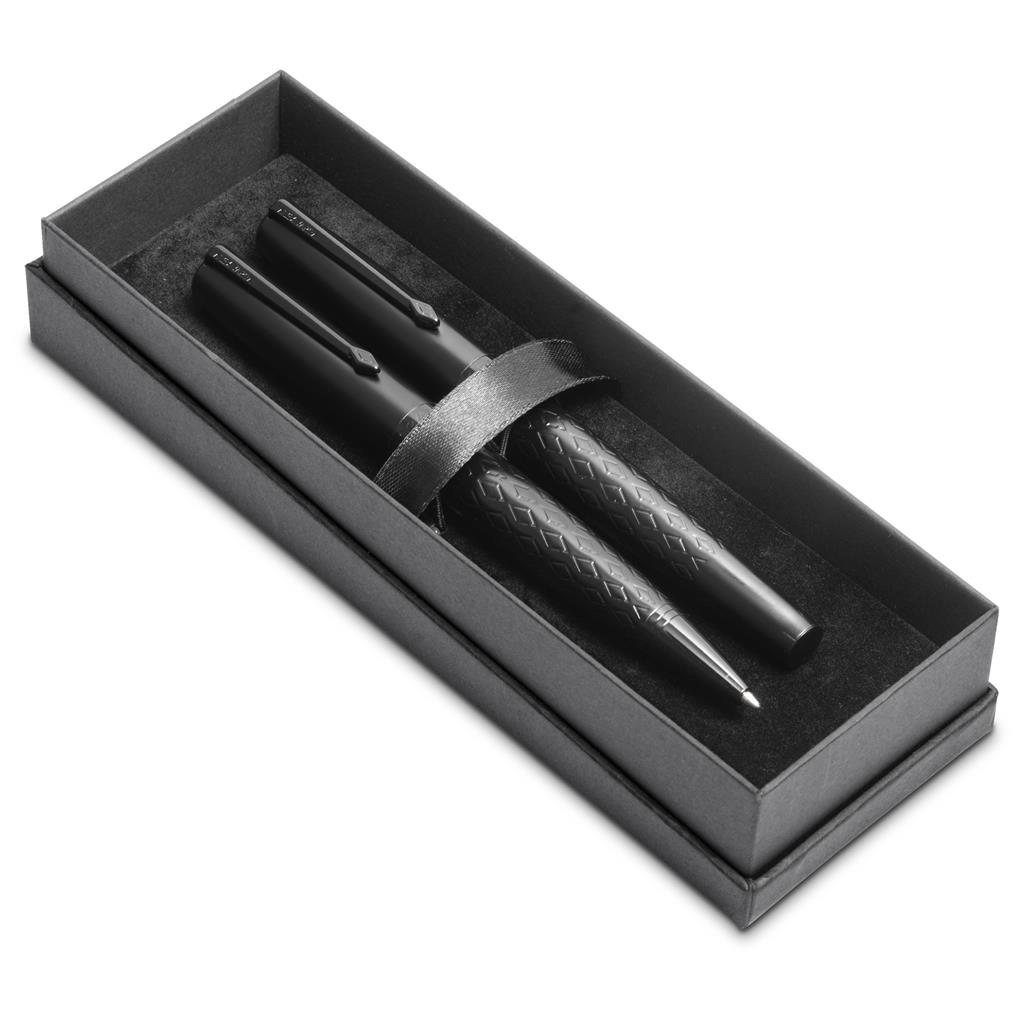 Alex Varga Galexia Ball Pen & Rollerball Set - Image 2