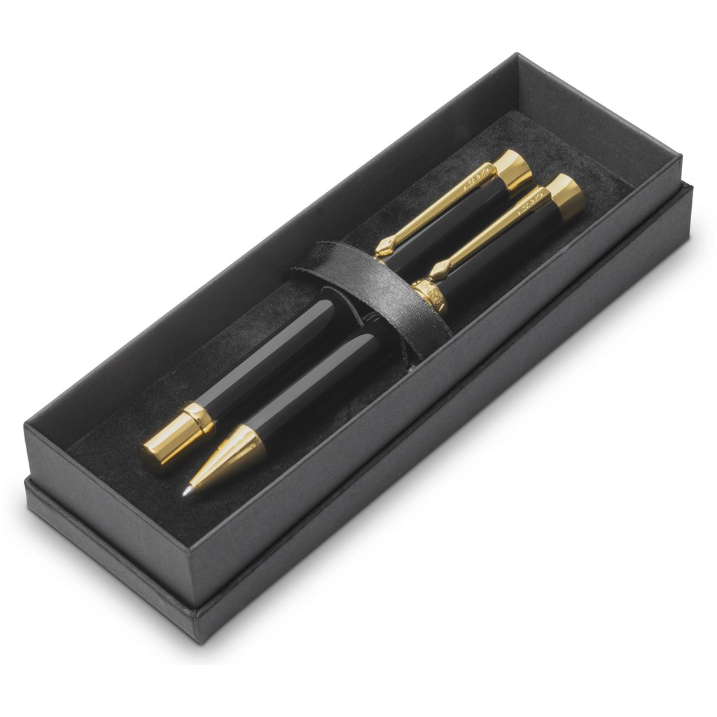 Alex Varga Corona Ball Pen & Rollerball Set - Image 4