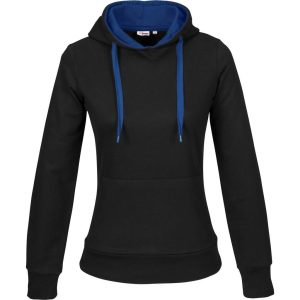 Ladies Solo Hooded Sweater - Blue