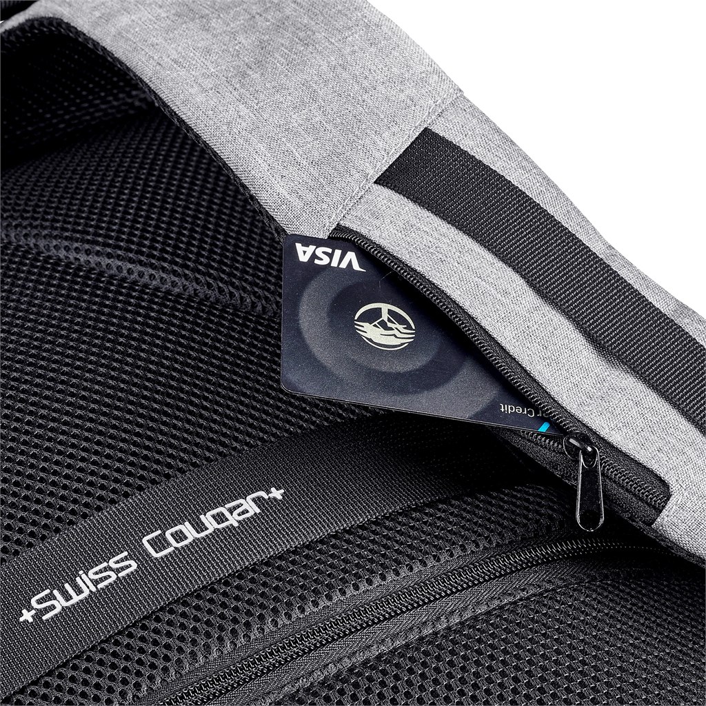 Swiss Cougar Palencia Anti-Theft Laptop Backpack - Image 15