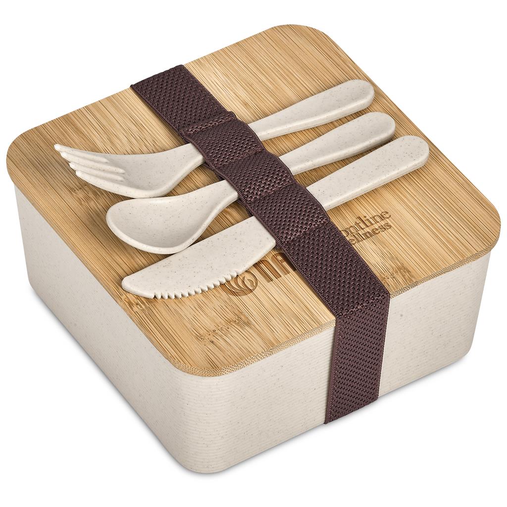 Okiyo Wani Wheat Straw & Bamboo Lunch Box - Image 8