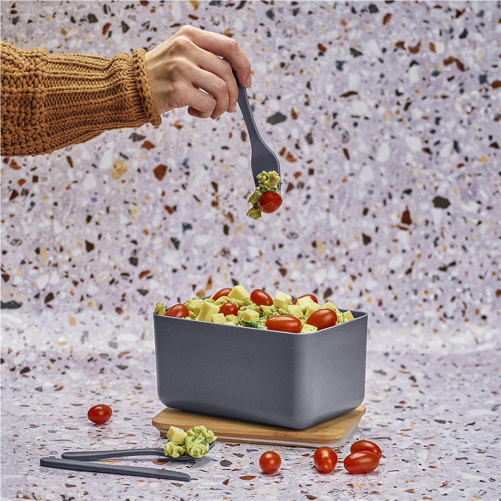 Okiyo Pasuta Recycled Plastic & Bamboo Lunch Box - Image 10