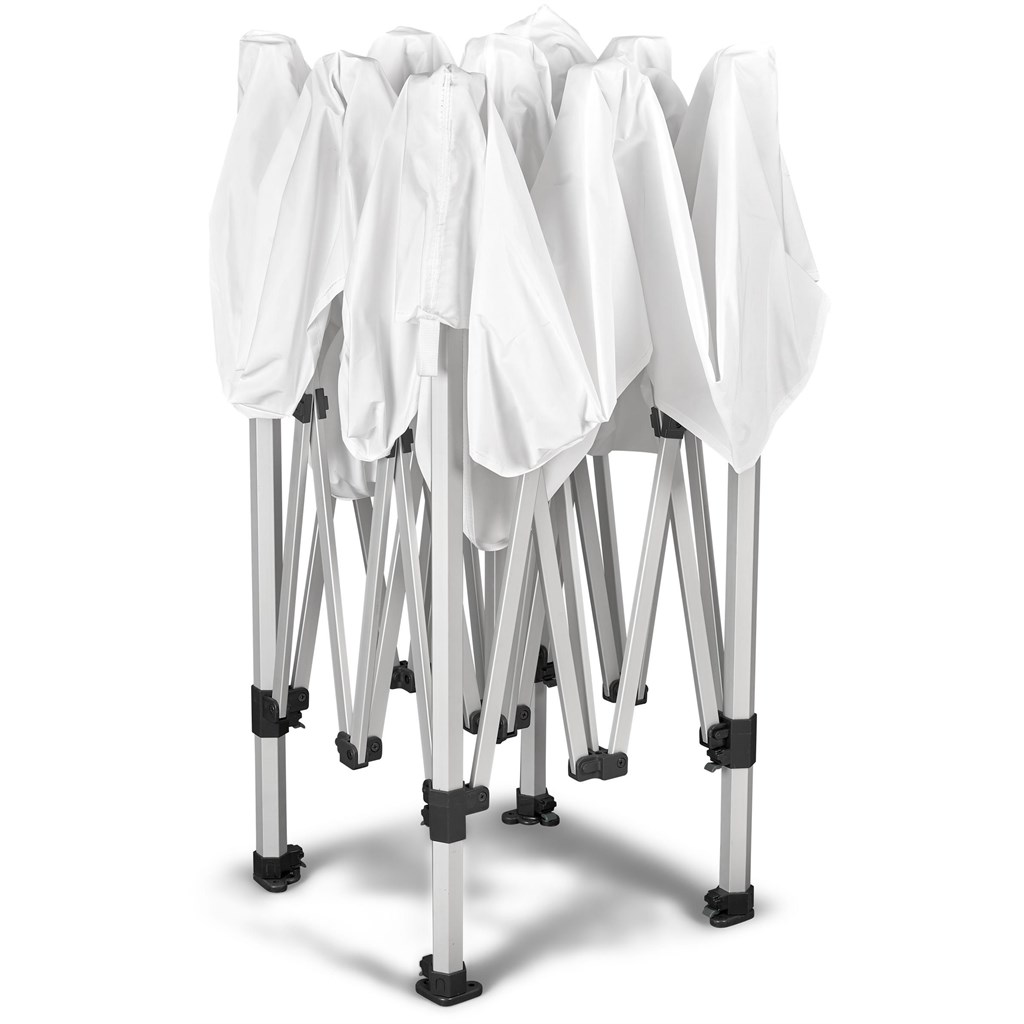 Ovation Sublimated Gazebo 2m X 2m Petite Frame - 3 Half-Wall Skins - Image 8