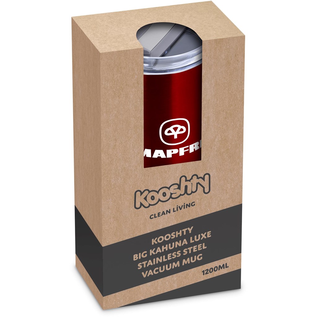 Kooshty Big Kahuna Luxe Stainless Steel Vacuum Mug - 1.2 Litre - Image 85