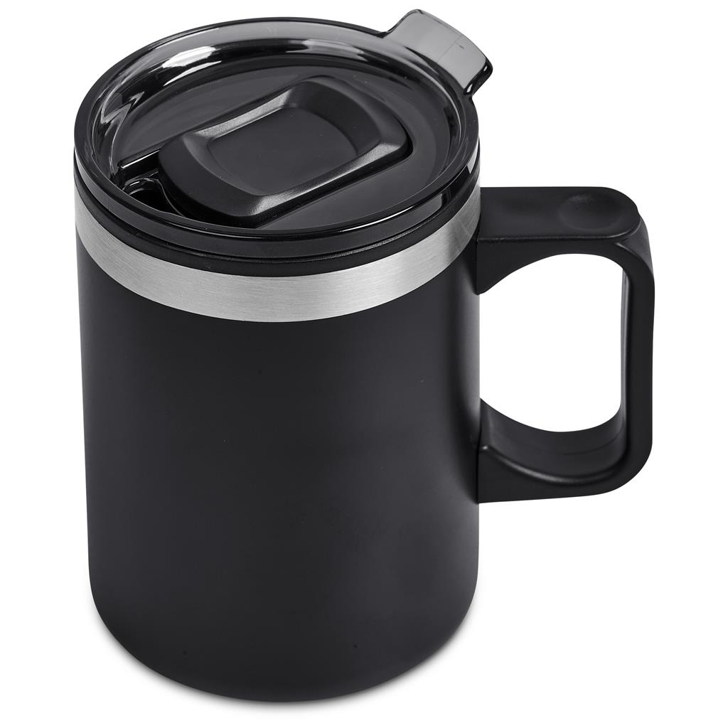 Kooshty Angelo Stainless Steel & Plastic Double-Wall Mug – 360ml - Image 10