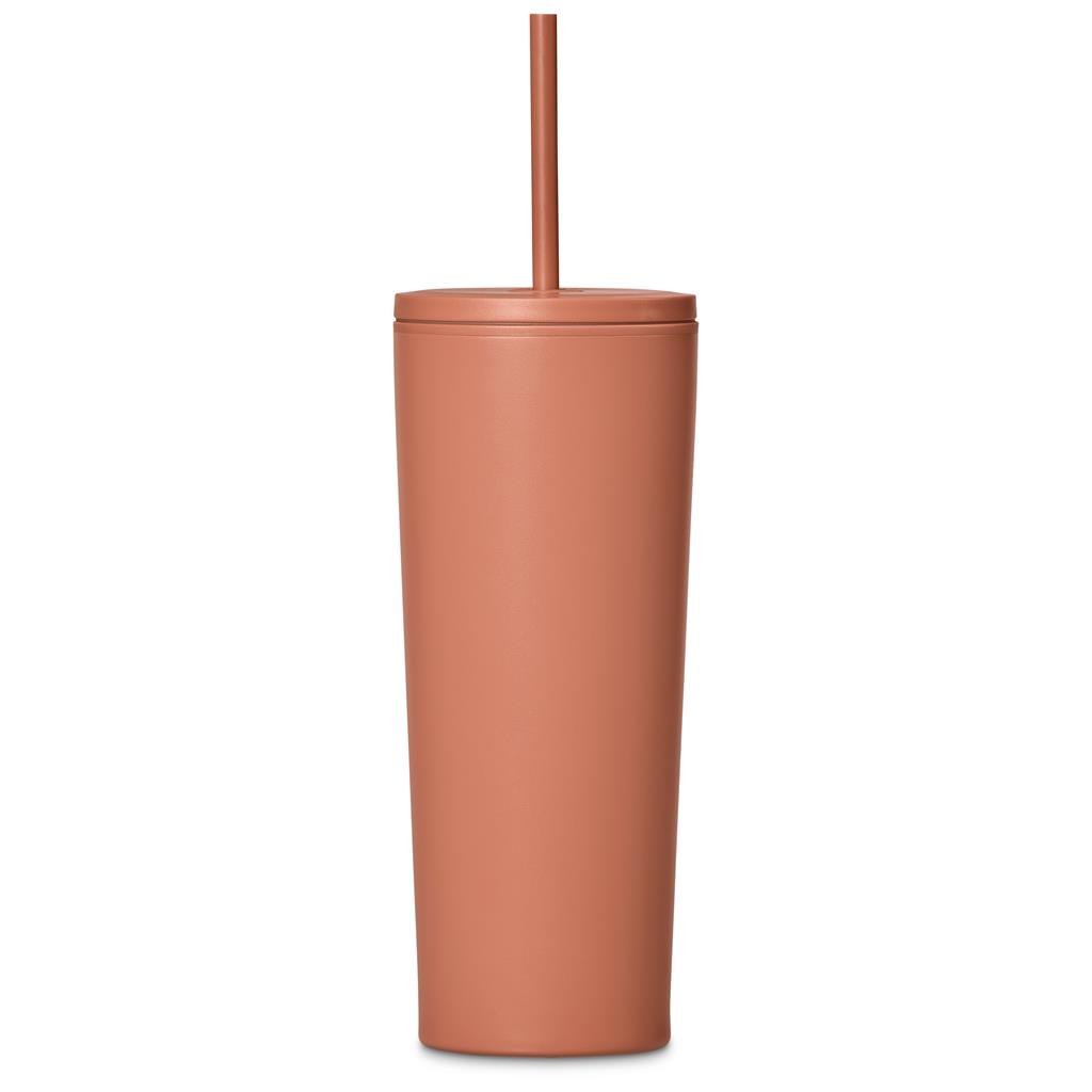 Kooshty Concorde Stainless Steel & Plastic Double-Wall Tumbler & Straw - 720ml - Image 17