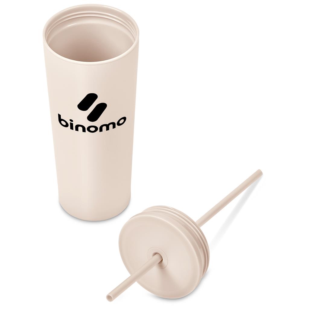 Kooshty Concorde Stainless Steel & Plastic Double-Wall Tumbler & Straw - 720ml - Image 23