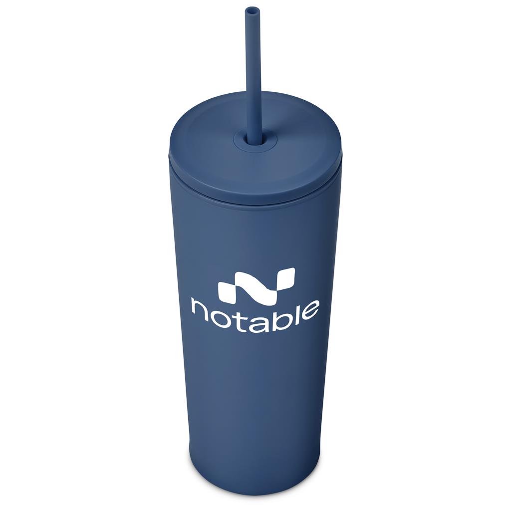 Kooshty Concorde Stainless Steel & Plastic Double-Wall Tumbler & Straw - 720ml - Image 34