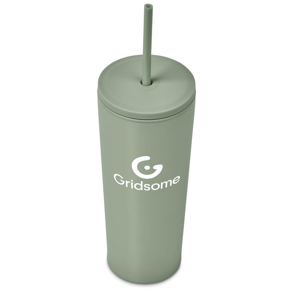 Kooshty Concorde Stainless Steel & Plastic Double-Wall Tumbler & Straw - 720ml - Image 39