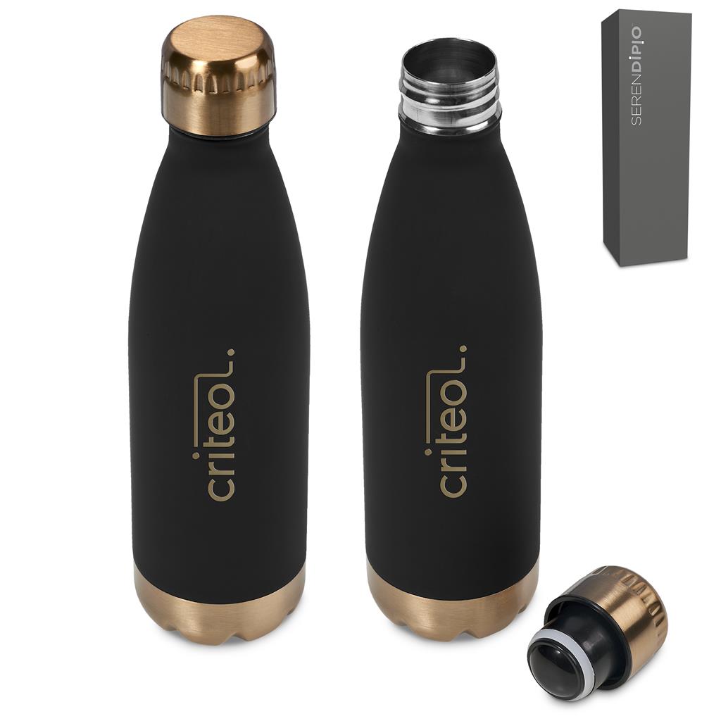 Serendipio Napoli Stainless Steel Vacuum Water Bottle - 500ml - Image 10