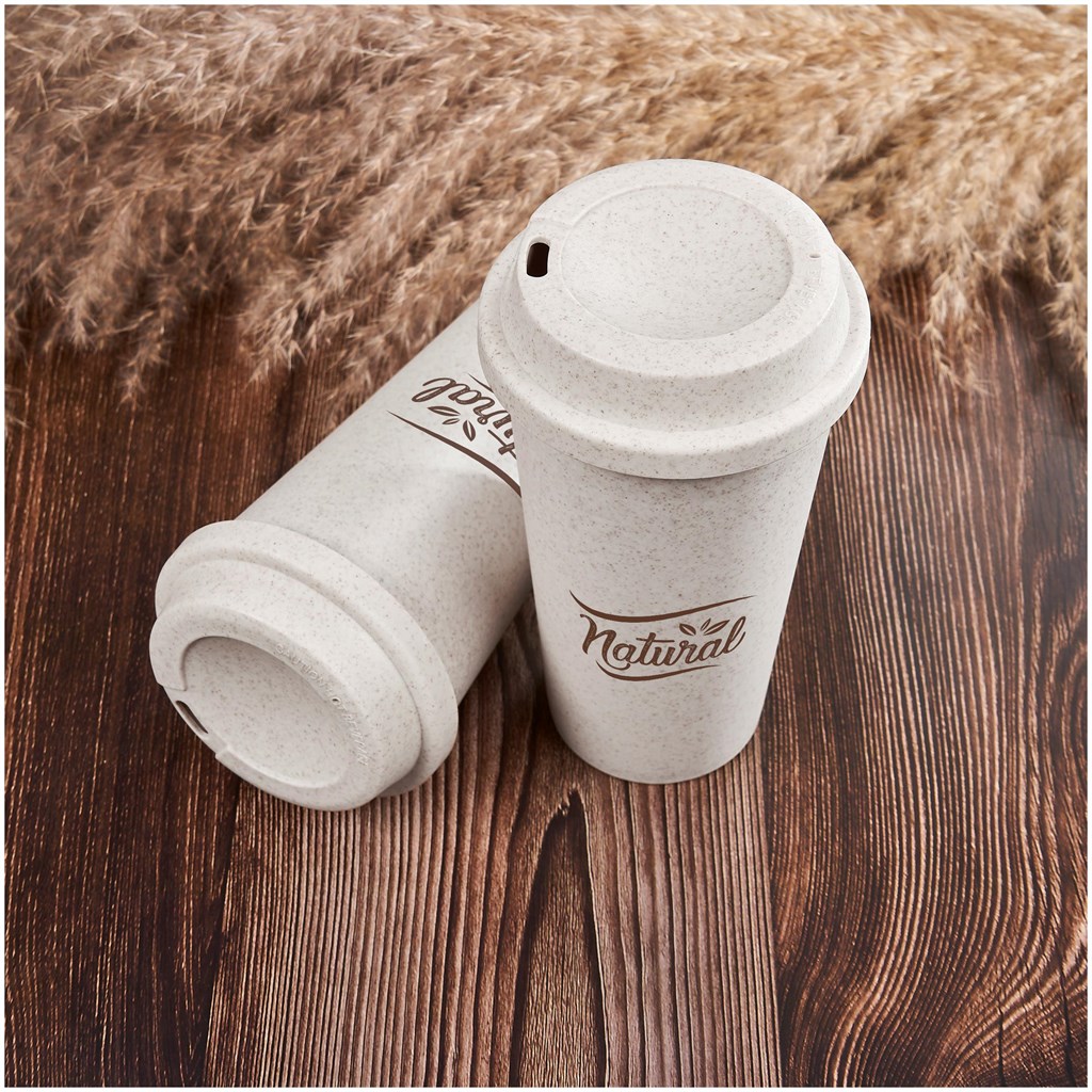 Okiyo Katagi Wheat Straw Double-Wall Tumbler – 450ml - Image 5