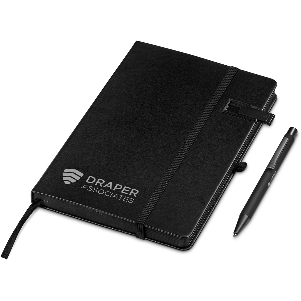Altitude Billenium Flash Drive Notebook & Pen Set - 8GB - Image 13