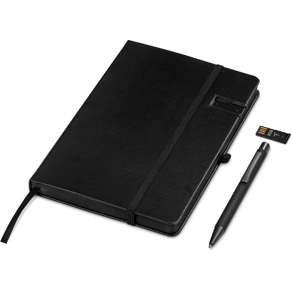 Altitude Billenium Flash Drive Notebook & Pen Set - 8GB - Image 6