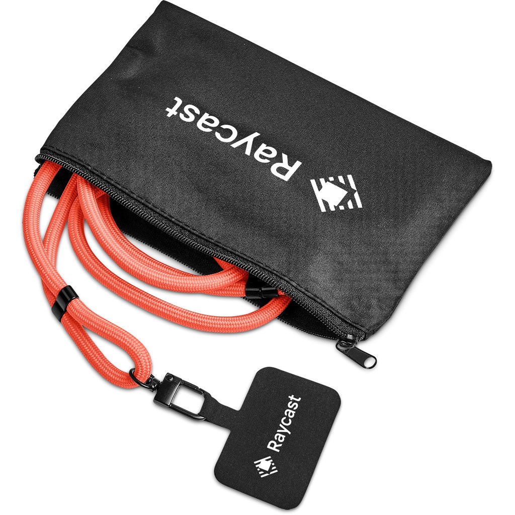 Altitude Resort Crossbody Phone Strap in Pouch - Image 9