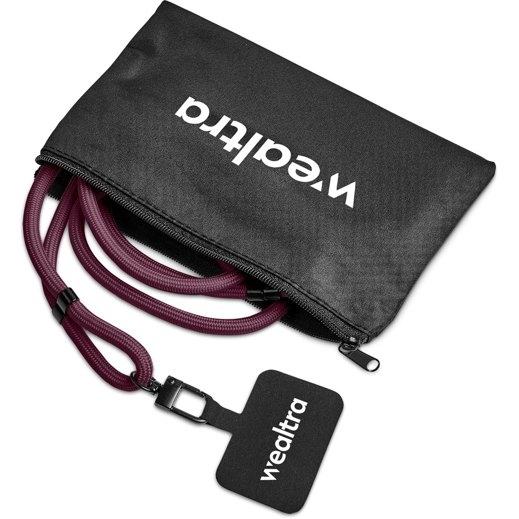 Altitude Resort Crossbody Phone Strap in Pouch - Image 29