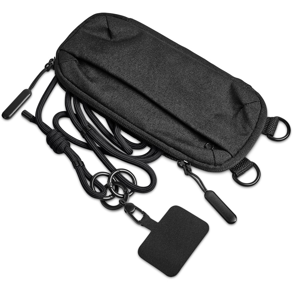 Altitude Glam Recycled PET Crossbody Bag & Phone Strap - Image 18
