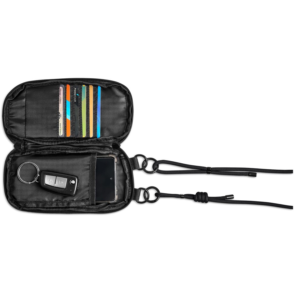 Altitude Glam Recycled PET Crossbody Bag & Phone Strap - Image 10