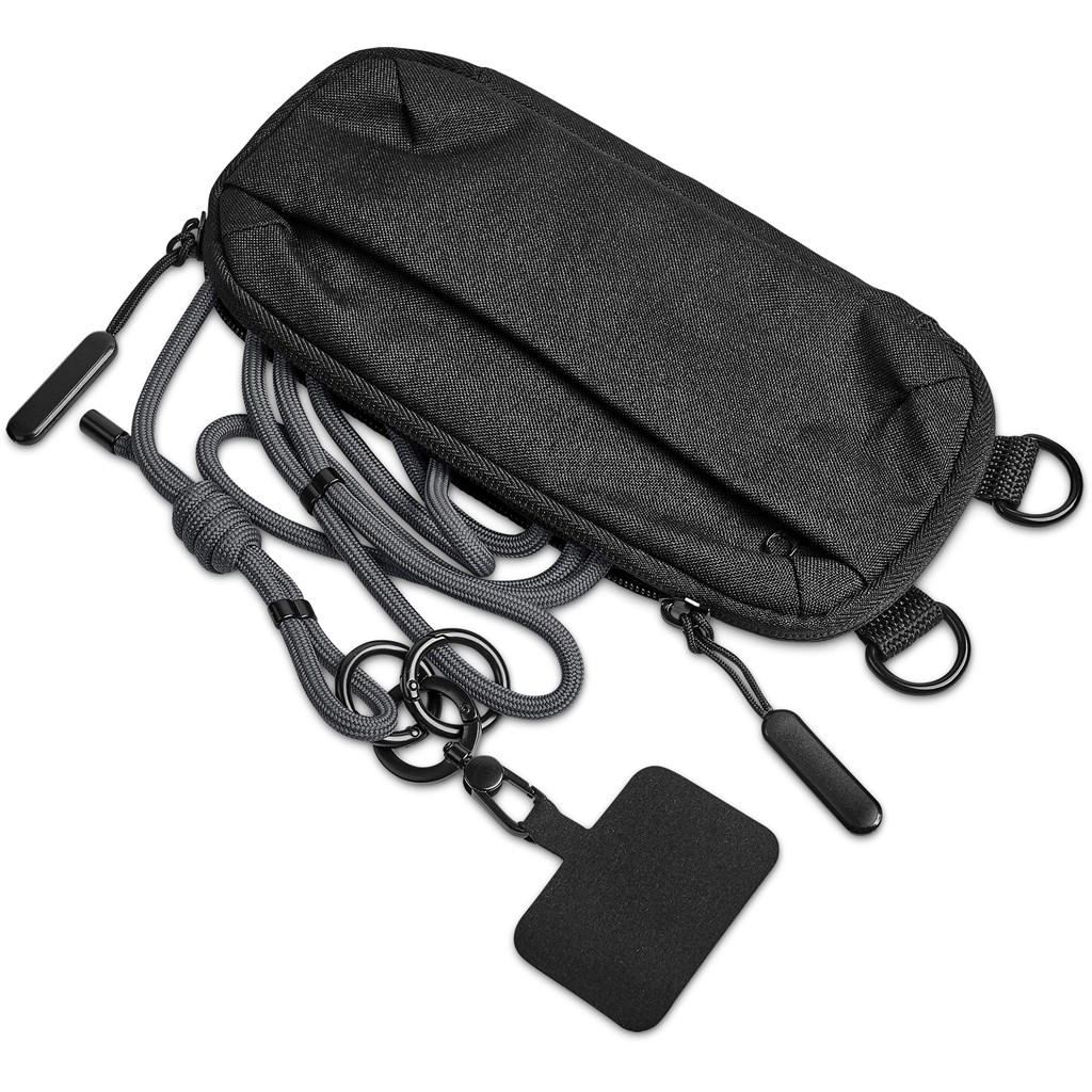 Altitude Glam Recycled PET Crossbody Bag & Phone Strap - Image 36