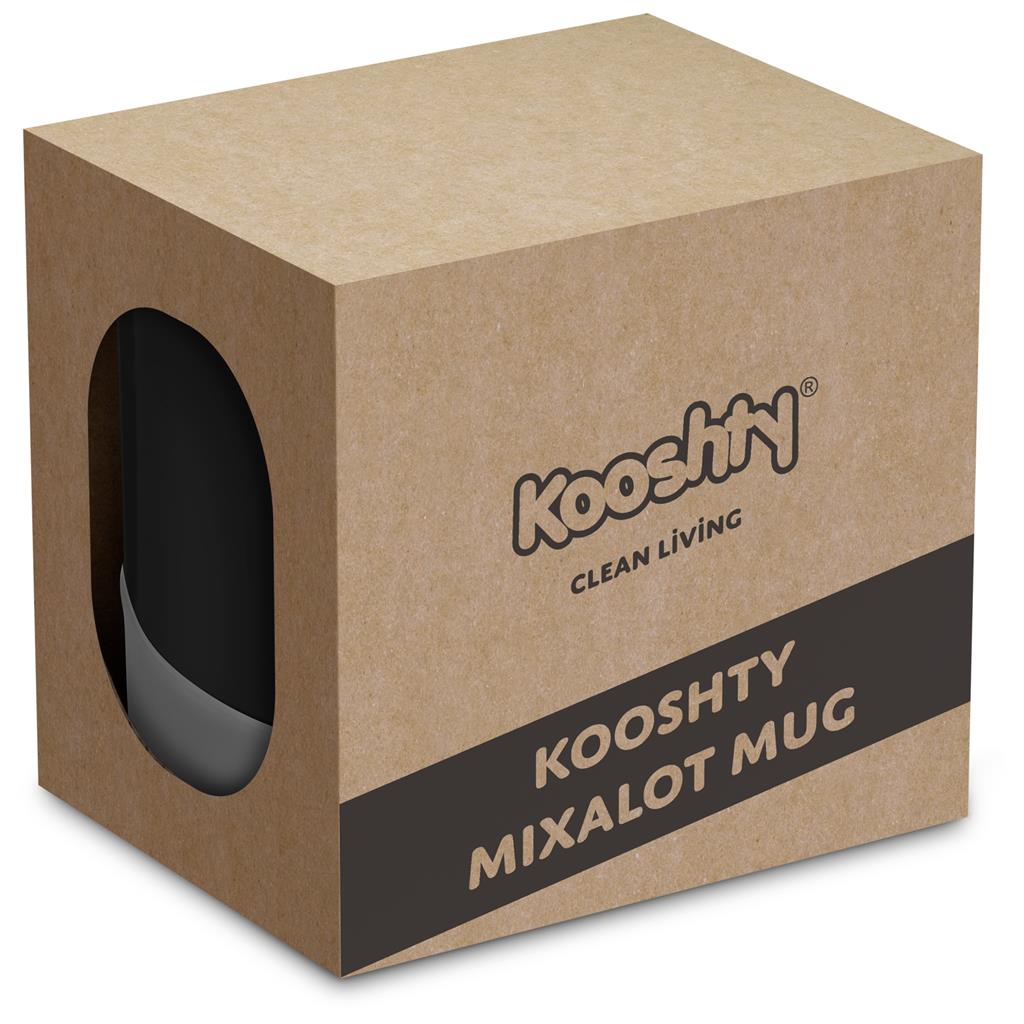 Kooshty Mixalot Black Mug - 320ml - Image 10