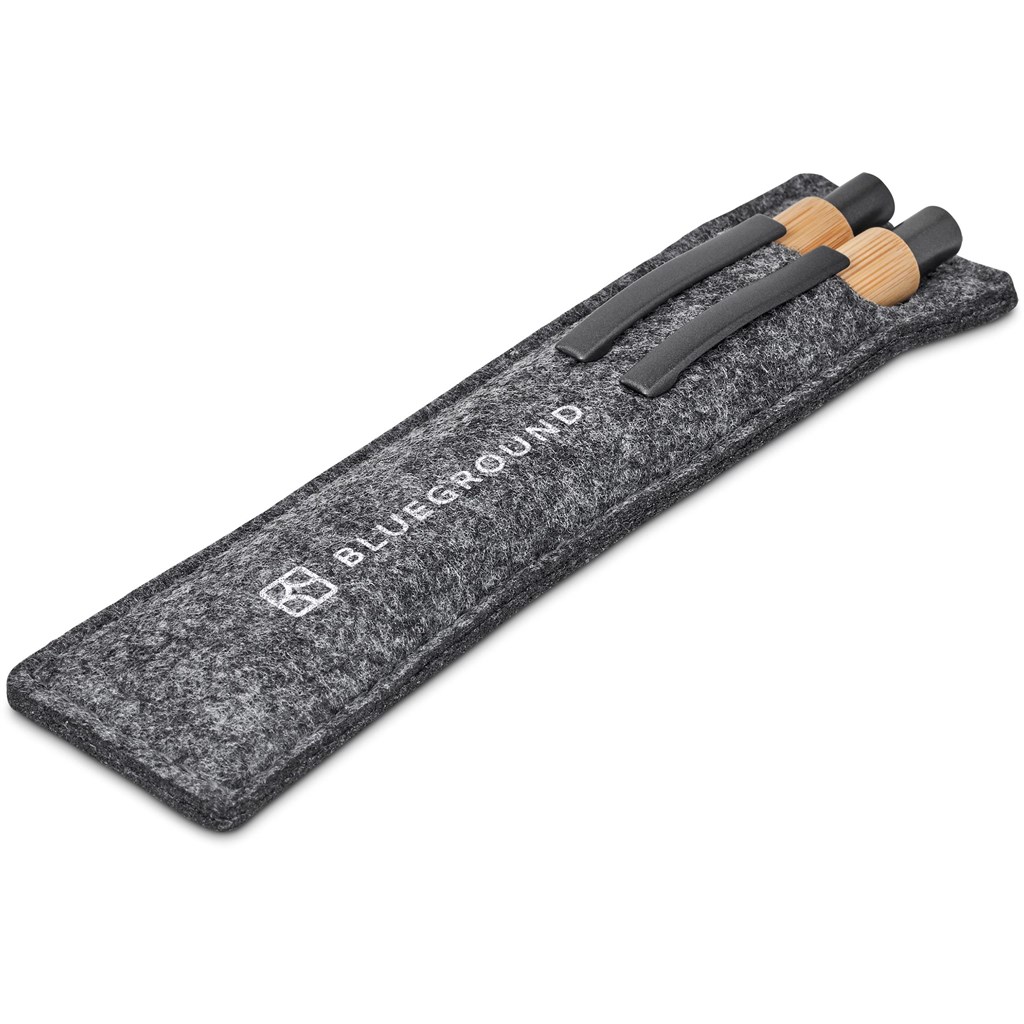 Okiyo Jona Bamboo Ball Pen & Pencil Set - Image 14
