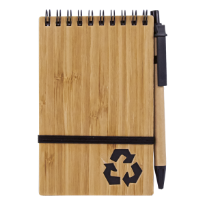 Bamboo Notebook With Pen