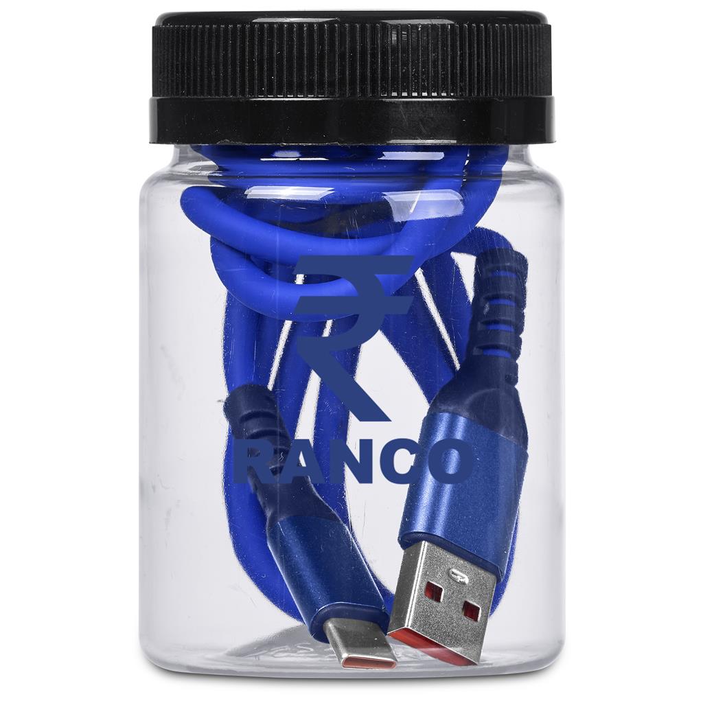 Altitude Capsit Fast Charge USB-A to Type-C Charging Cable in Jar - Image 10