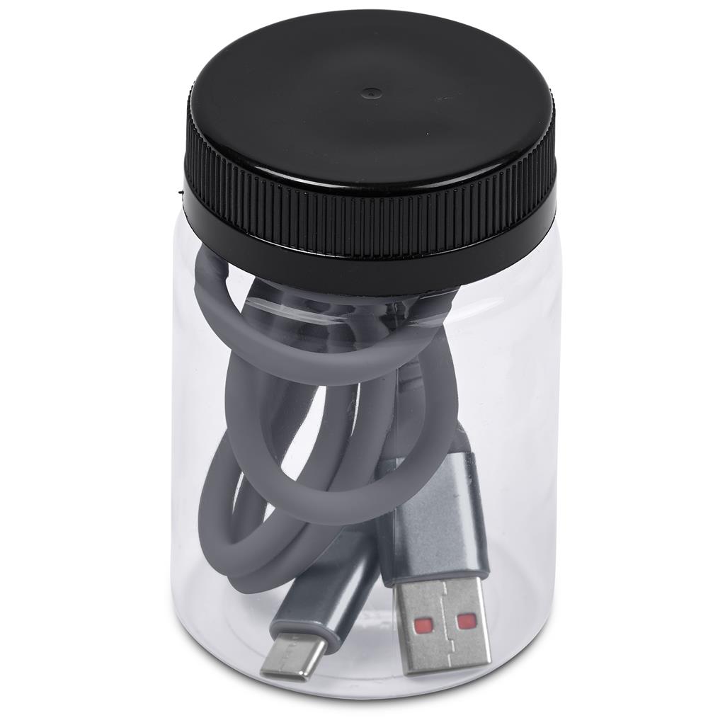Altitude Capsit Fast Charge USB-A to Type-C Charging Cable in Jar - Image 18