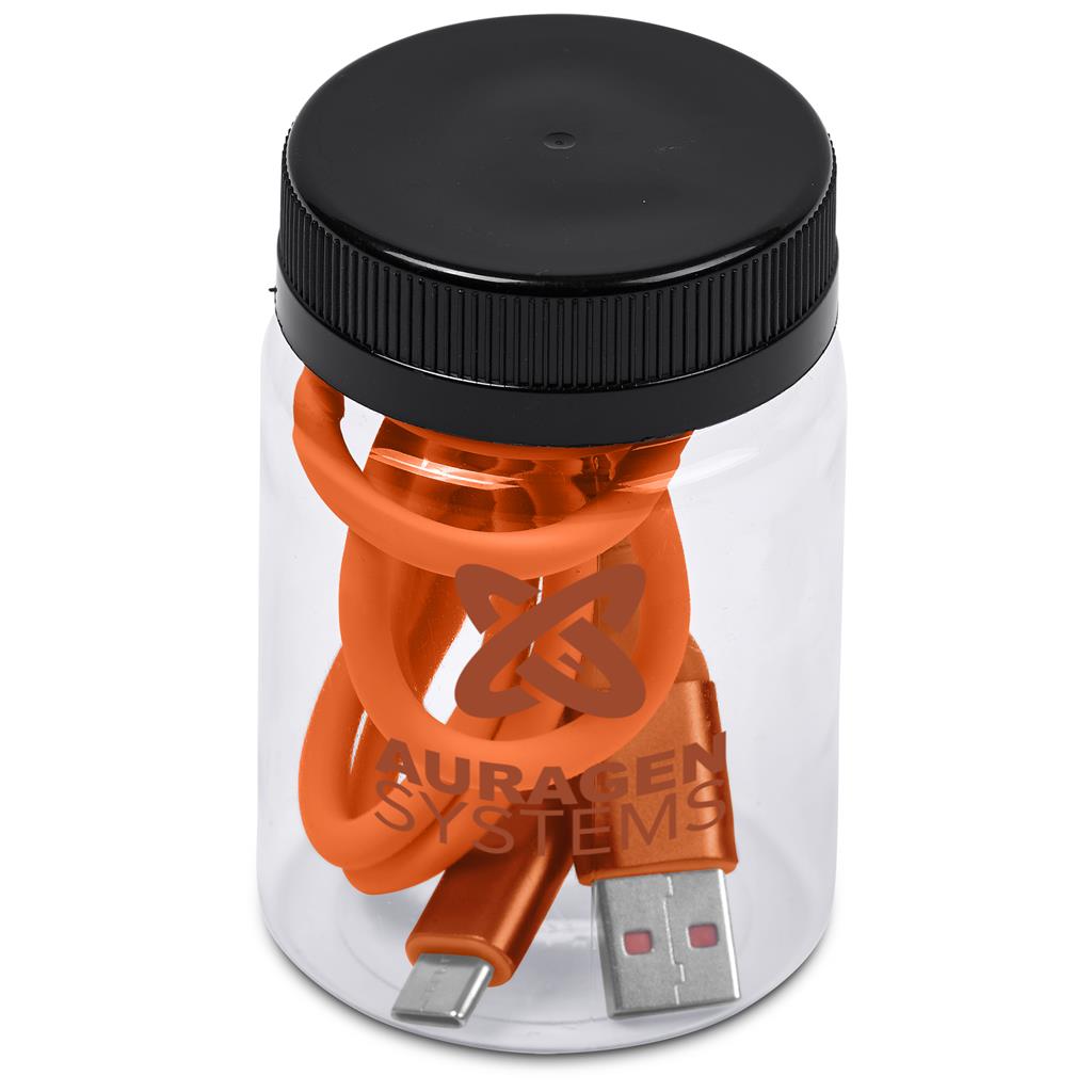 Altitude Capsit Fast Charge USB-A to Type-C Charging Cable in Jar - Image 32