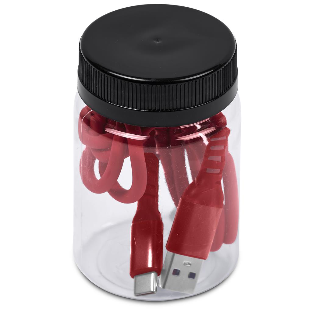 Altitude Capsit Fast Charge USB-A to Type-C Charging Cable in Jar - Image 39
