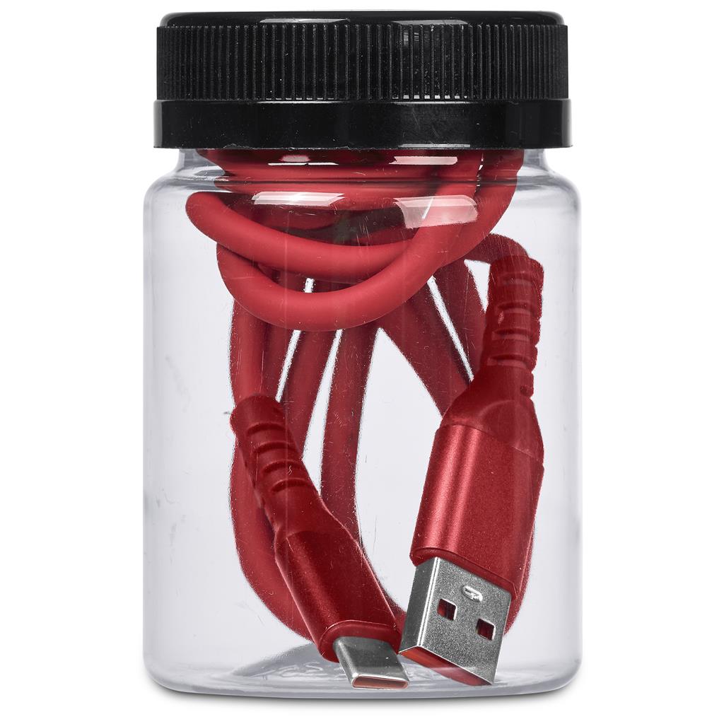 Altitude Capsit Fast Charge USB-A to Type-C Charging Cable in Jar - Image 36