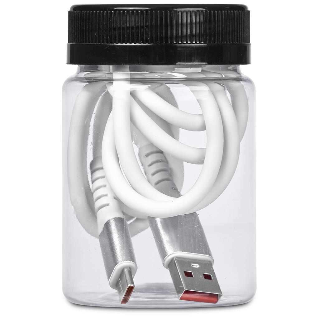 Altitude Capsit Fast Charge USB-A to Type-C Charging Cable in Jar - Image 42
