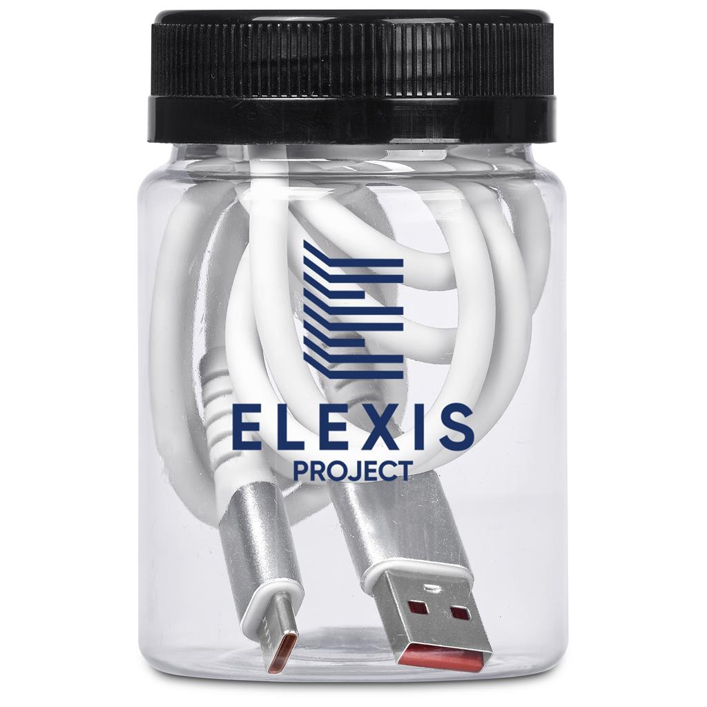 Altitude Capsit Fast Charge USB-A to Type-C Charging Cable in Jar - Image 40