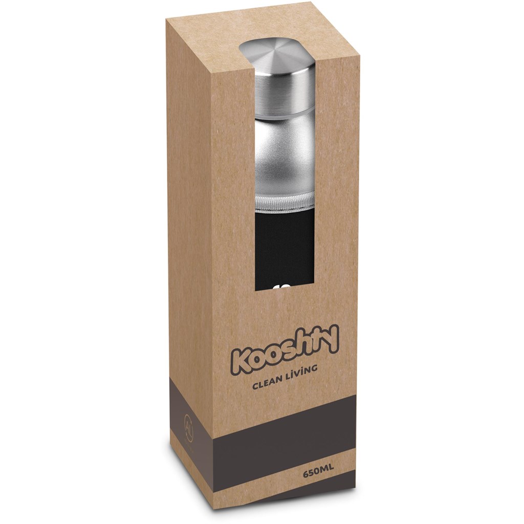 Kooshty Tosla Recycled Aluminium Water Bottle - 650ml - Image 5
