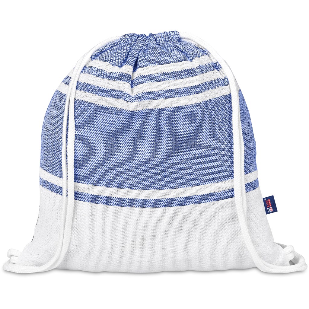 US Basic Santa Cruz Cotton-Rich Beach Towel & Drawstring Bag - Image 10