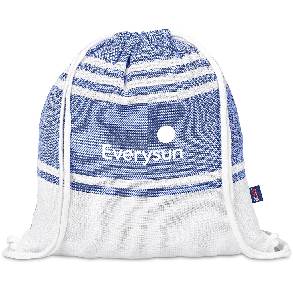 US Basic Santa Cruz Cotton-Rich Beach Towel & Drawstring Bag - Image 20