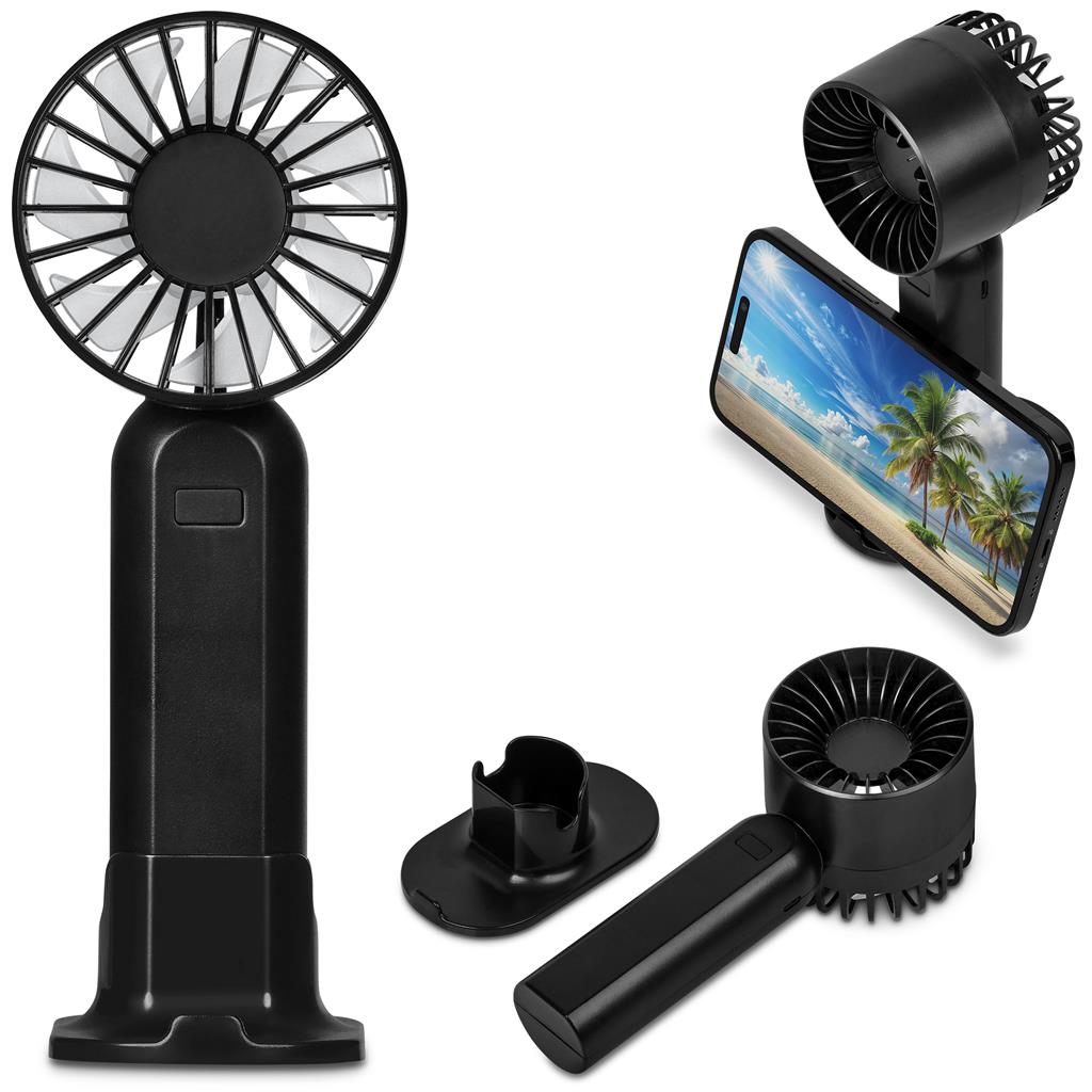 Altitude Laqueta Rechargeable Handheld Mini USB Fan - Image 2