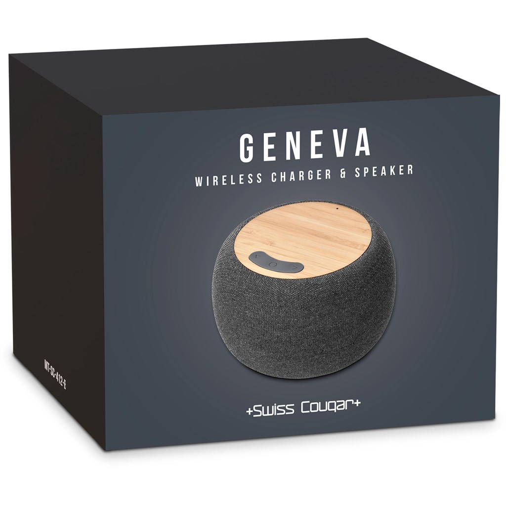 Swiss Cougar Geneva Wireless Charger & Bluetooth Speaker - Image 11