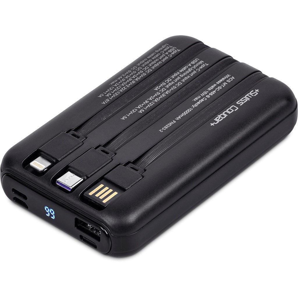Swiss Cougar Argos Fast Charge 20W Wireless Charging Magnetic Power Bank -10,000mAh - Image 9