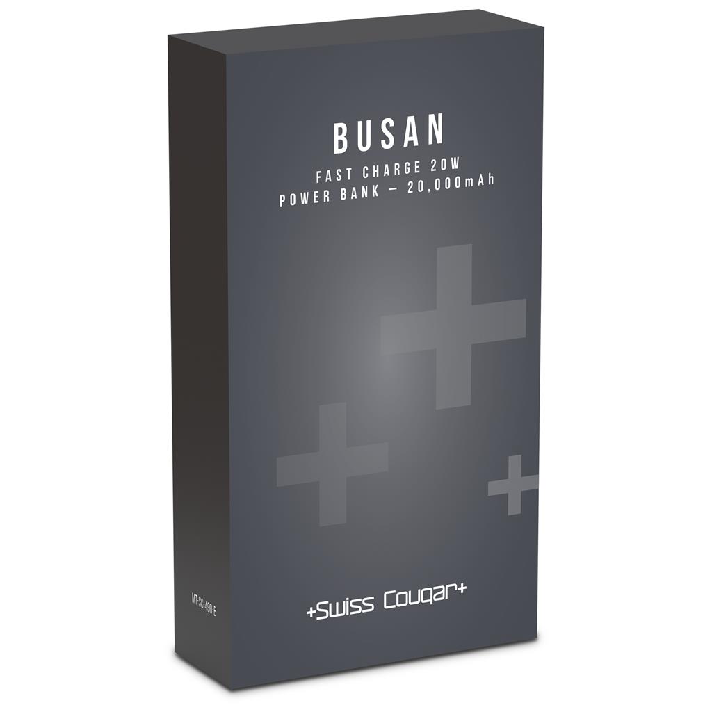Swiss Cougar Busan Fast Charge 20W Power Bank - 20,000mAh - Image 6