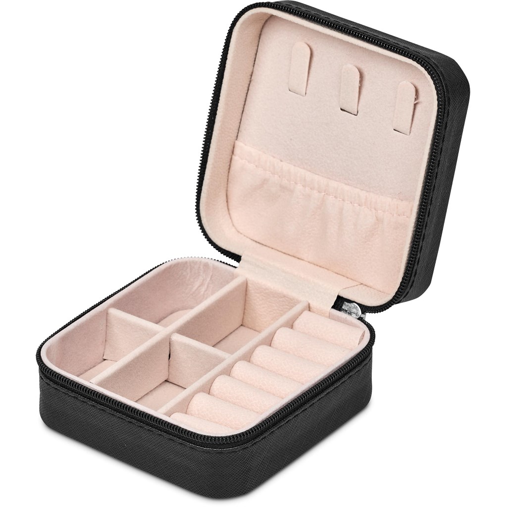 Eva & Elm Crystal Travel Jewellery Box - Image 7