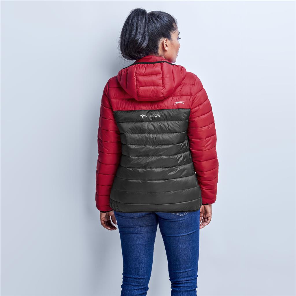 Ladies Kyoto Two-Tone Jacket - Black Red - Image 3