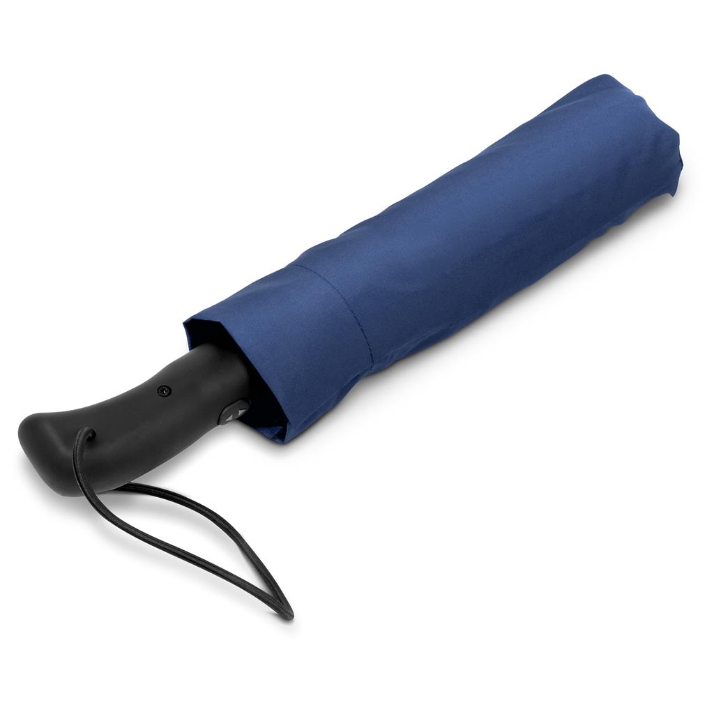 Whimsical Auto-Open Compact Umbrella - Navy - Image 2